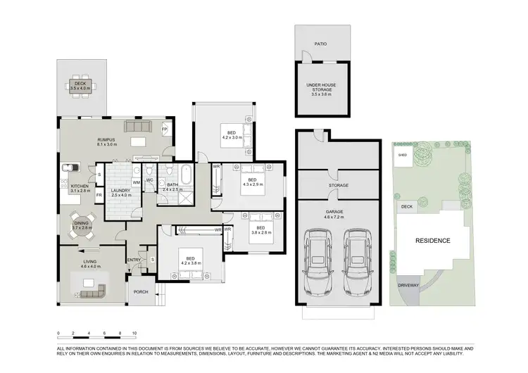 Floorplan of Homely house listing, 44 Junction Road, Winston Hills NSW 2153