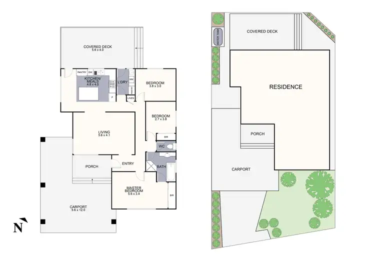 Floorplan of Homely house listing, 47 Taronga Crescent, Croydon VIC 3136