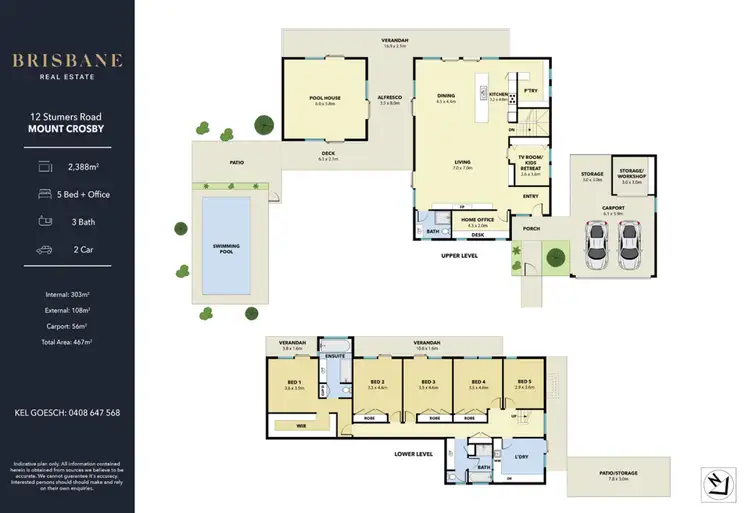 Floorplan of Homely house listing, 12 Stumers Road, Mount Crosby QLD 4306
