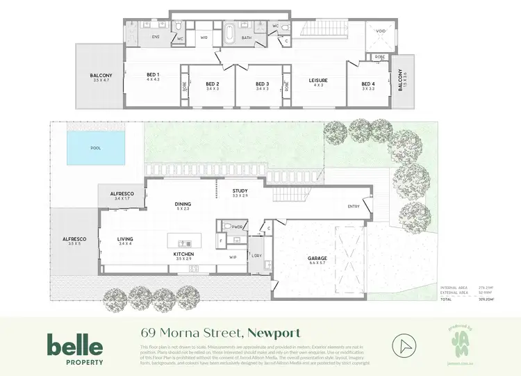 Floorplan of Homely house listing, 69 Morna Street, Newport QLD 4020