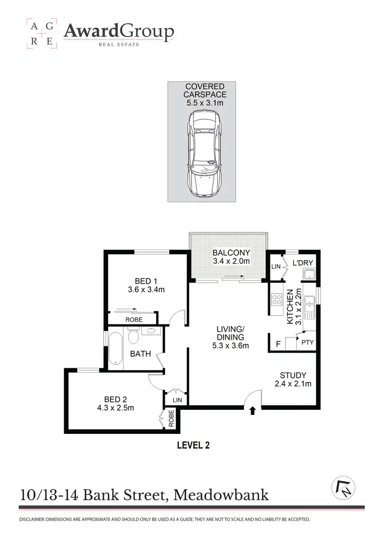 Floorplan of Homely unit listing, 10/13-14 Bank Street, Meadowbank NSW 2114