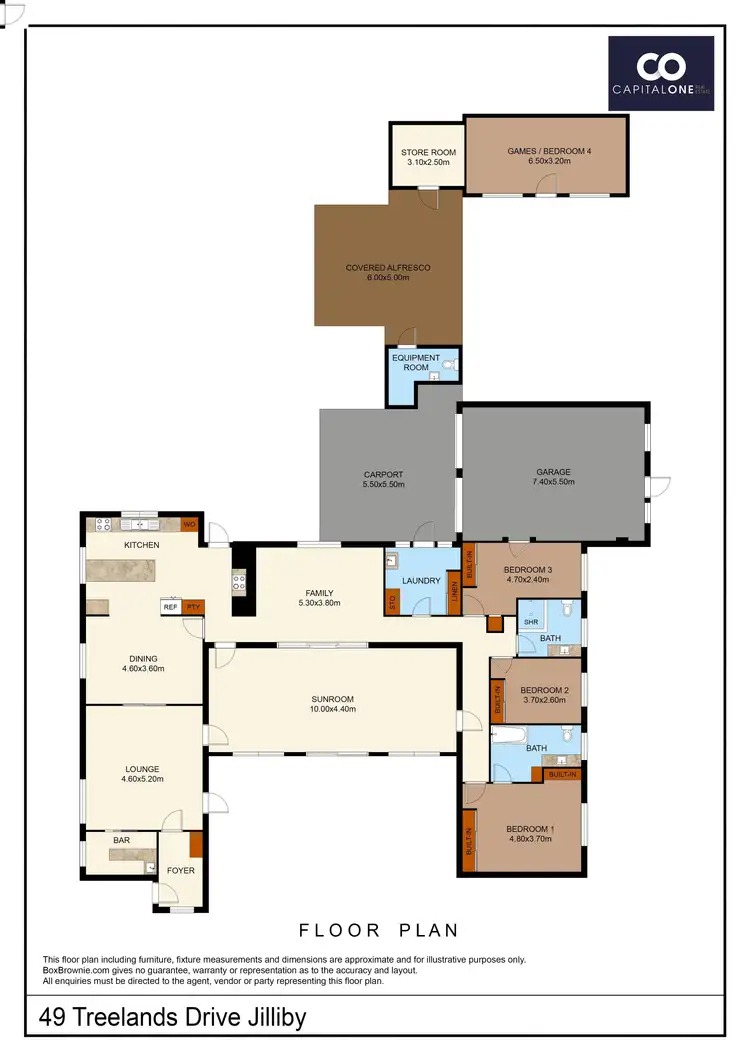 Floorplan of Homely rural property listing, 49 Treelands Drive, Jilliby NSW 2259