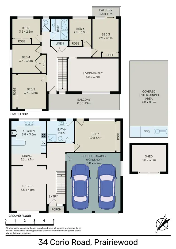 Floorplan of Homely house listing, 34 Corio Road, Prairiewood NSW 2176