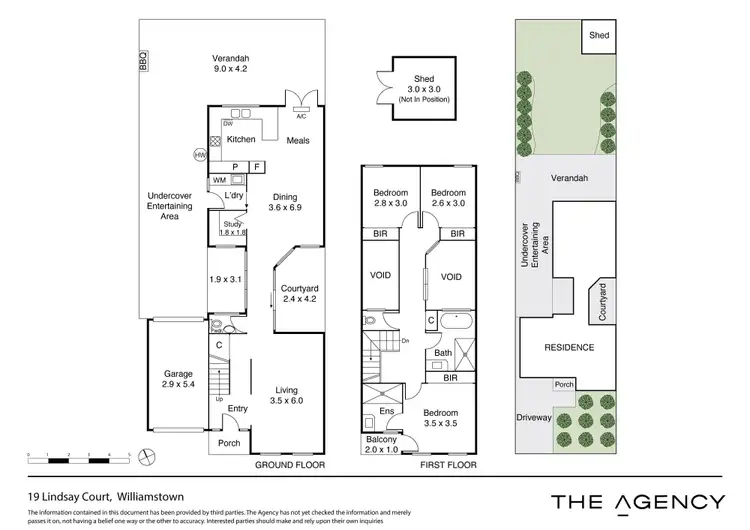Floorplan of Homely house listing, 19 Lindsay Court, Williamstown VIC 3016