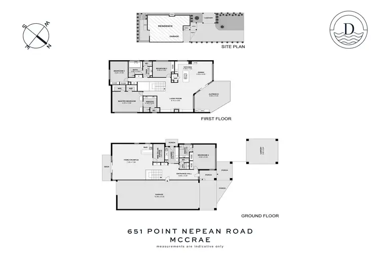 Floorplan of Homely house listing, 651 Point Nepean Road, Mccrae VIC 3938