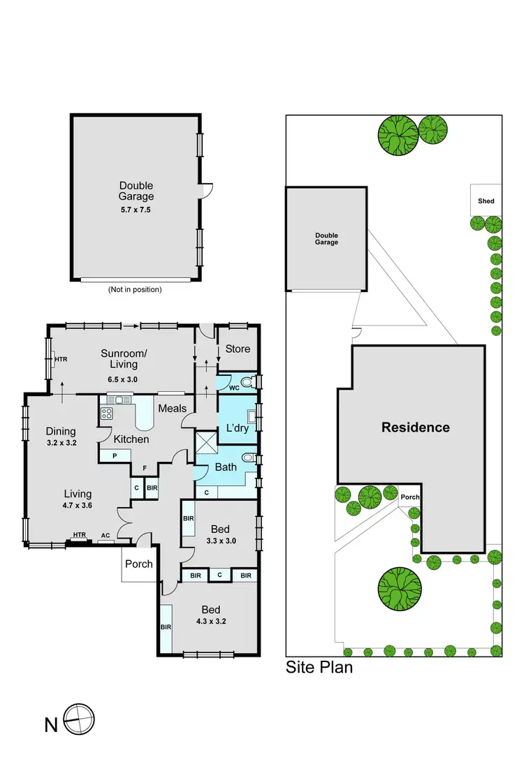 Floorplan of Homely house listing, 12 Dermot Street, Oakleigh South VIC 3167