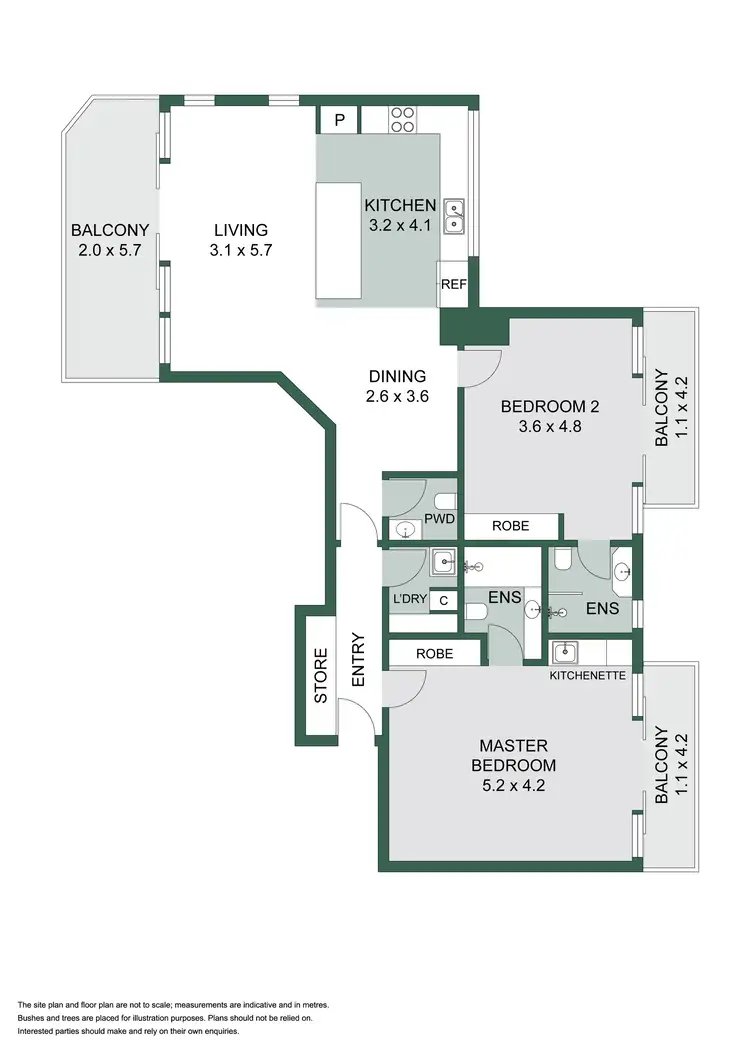 Floorplan of Homely apartment listing, 54/219-225 Abbott Street, Cairns North QLD 4870
