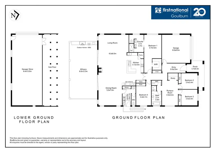 Floorplan of Homely house listing, 38 Green Valley Road, Goulburn NSW 2580