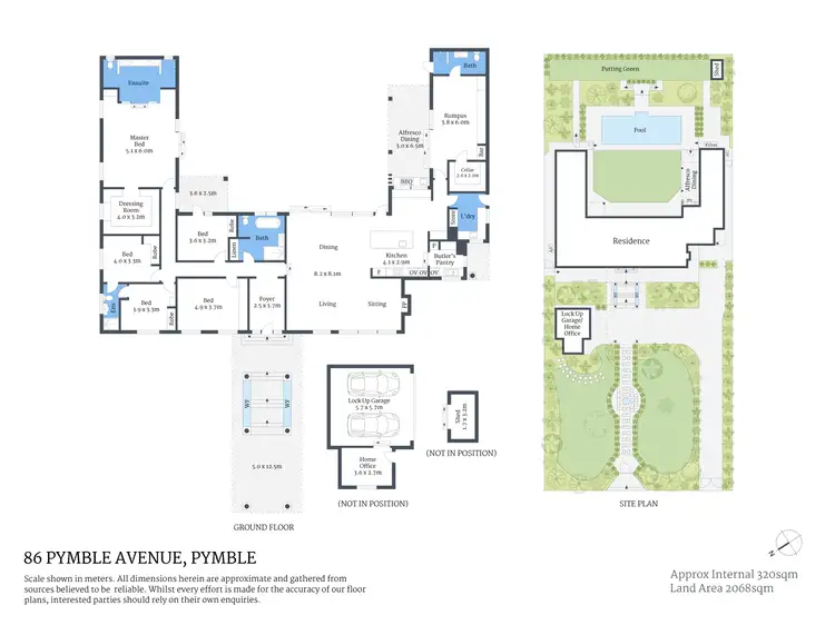 Floorplan of Homely house listing, 86 Pymble Avenue, Pymble NSW 2073