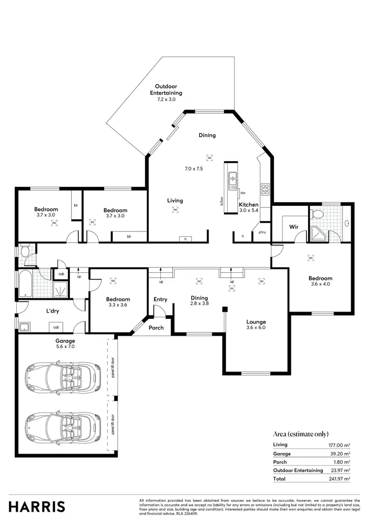 Floorplan of Homely house listing, 18 Grand Boulevard, Craigburn Farm SA 5051