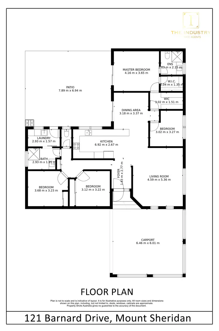Floorplan of Homely house listing, 121 Barnard Drive, Mount Sheridan QLD 4868