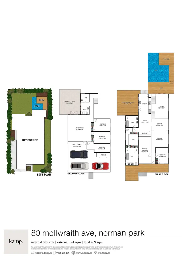 Floorplan of Homely house listing, 80 McIlwraith Avenue, Norman Park QLD 4170