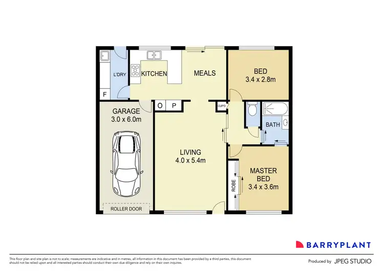 Floorplan of Homely unit listing, 28/110 Delbridge Drive, Sydenham VIC 3037