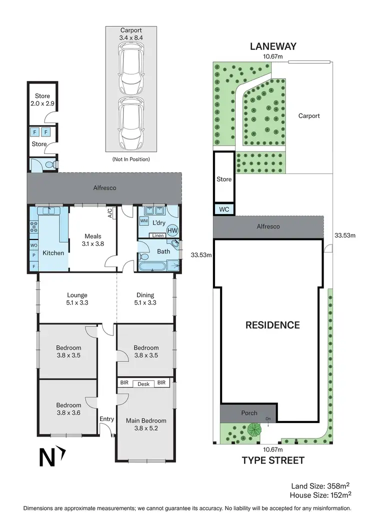Floorplan of Homely house listing, 64 Type Street, Richmond VIC 3121