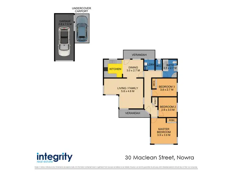 Floorplan of Homely house listing, 30 Maclean Street, Nowra NSW 2541