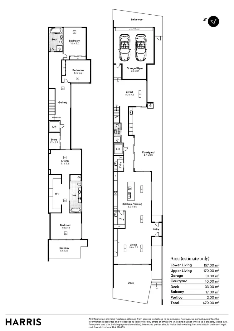 Floorplan of Homely house listing, 429 Esplanade, Grange SA 5022