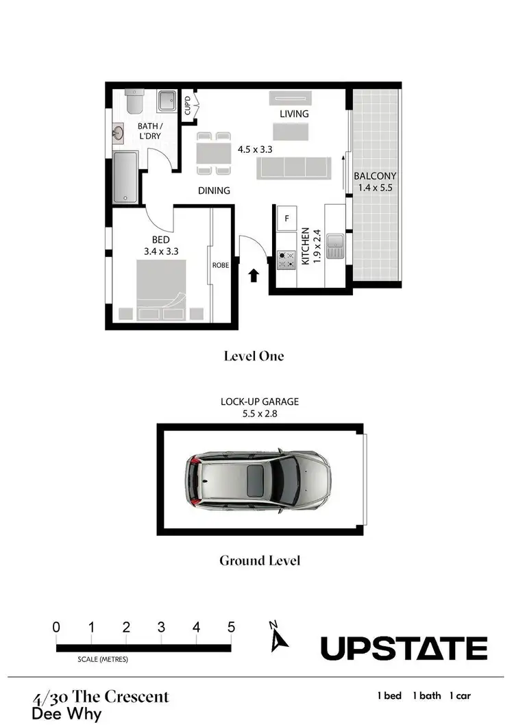Floorplan of Homely apartment listing, 4/30 The Crescent, Dee Why NSW 2099