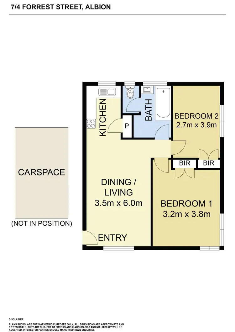 Floorplan of Homely apartment listing, 7/4 Forrest Street, Albion VIC 3020