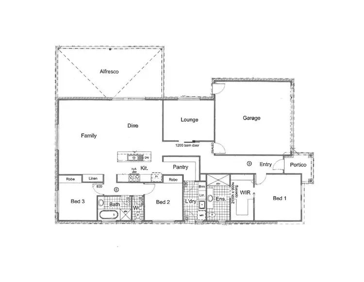 Floorplan of Homely house listing, 9 Cook Street, Red Cliffs VIC 3496