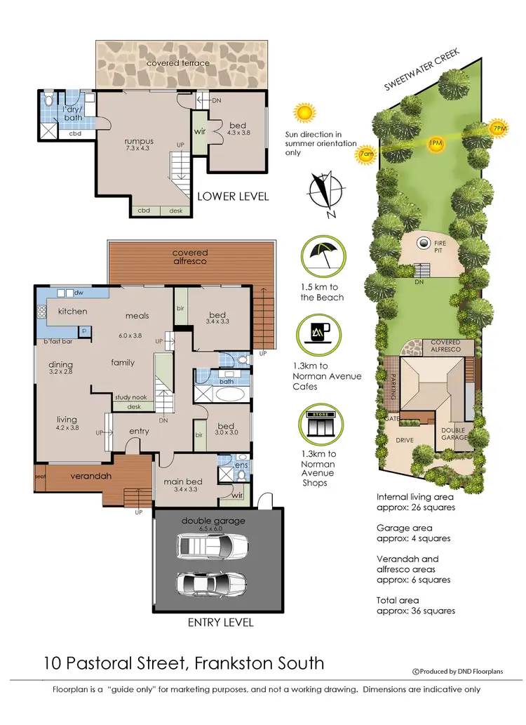 Floorplan of Homely house listing, 10 Pastoral Street, Frankston South VIC 3199