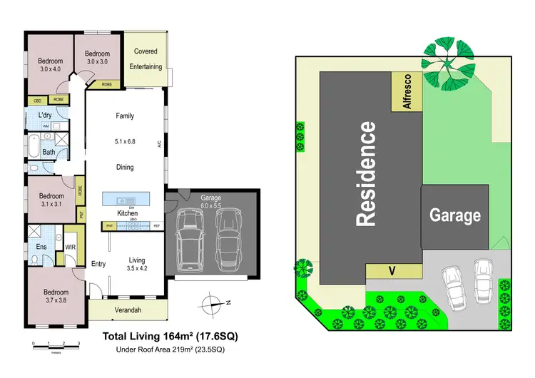 Floorplan of Homely house listing, 82 Cook Street, Drouin VIC 3818