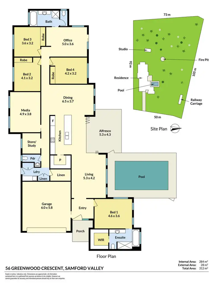 Floorplan of Homely house listing, 56 Greenwood Crescent, Samford Valley QLD 4520