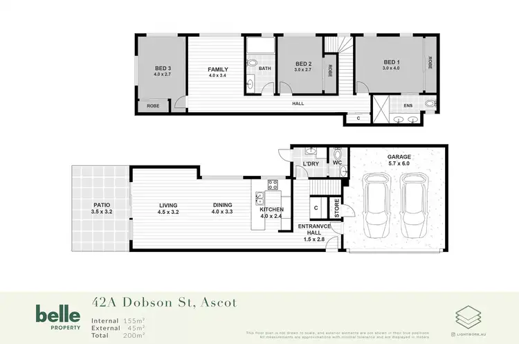 Floorplan of Homely unit listing, 5/44 Upper Lancaster Road, Ascot QLD 4007