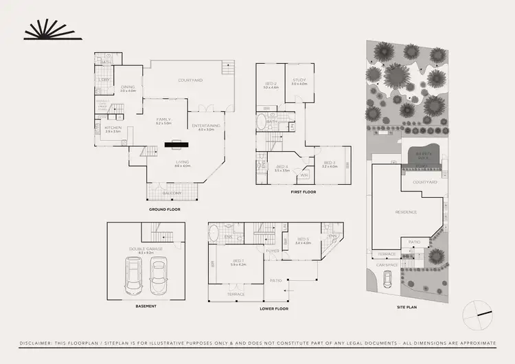 Floorplan of Homely house listing, 41 Seabrook Avenue, Grays Point NSW 2232