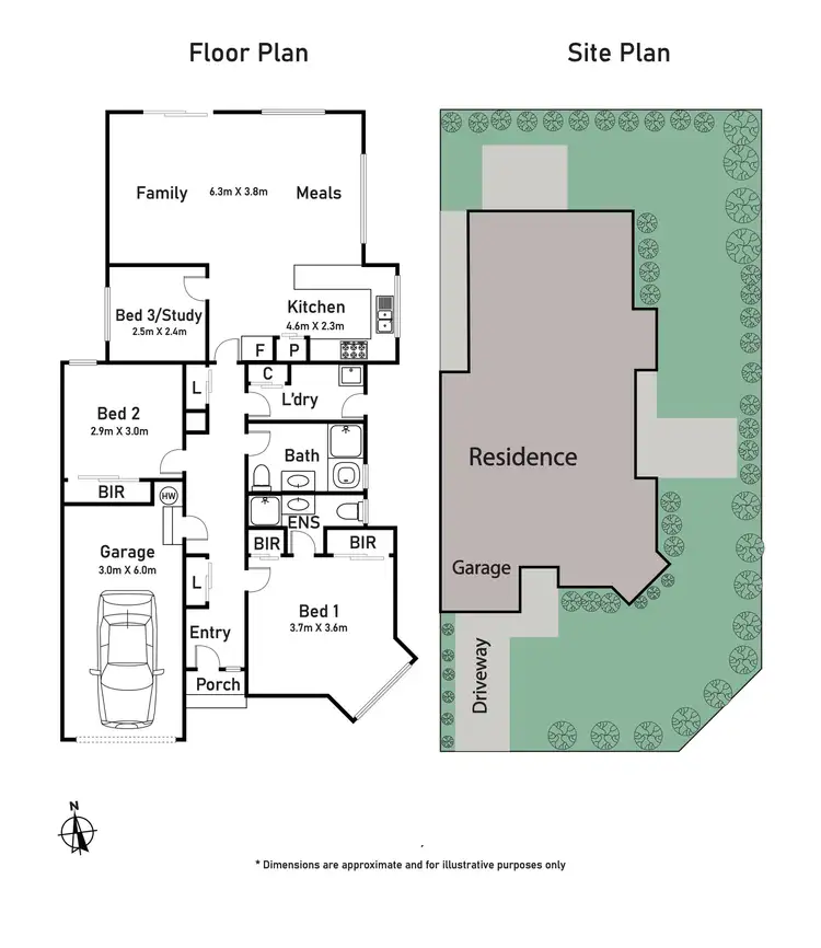 Floorplan of Homely unit listing, 11 Lucerne Street, Mount Waverley VIC 3149