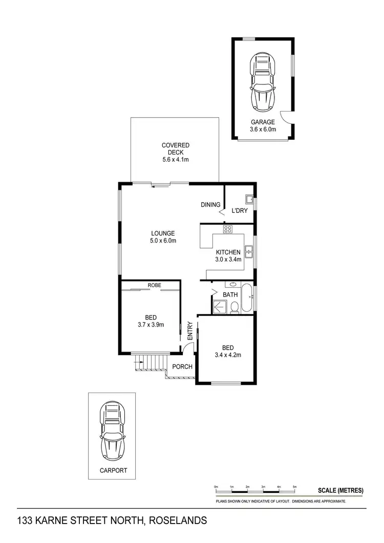 Floorplan of Homely house listing, 133 Karne Street, Roselands NSW 2196