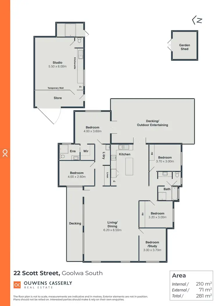 Floorplan of Homely house listing, 22 Scott Street, Goolwa South SA 5214