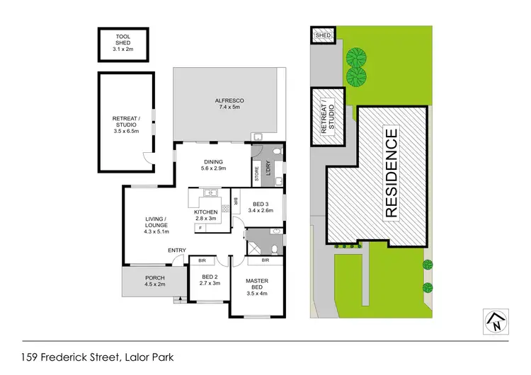 Floorplan of Homely house listing, 159 Frederick Street, Lalor Park NSW 2147