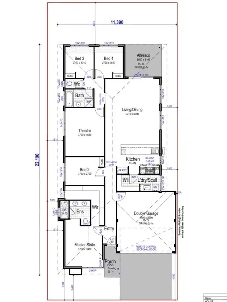 Floorplan of Homely house listing, 24 Vivacity Street, Hilbert WA 6112