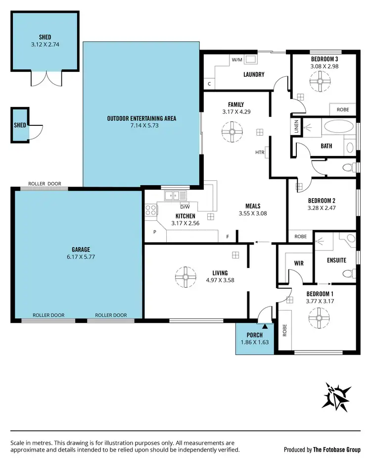Floorplan of Homely house listing, 8 Dotterel Place, Seaford Rise SA 5169
