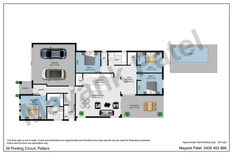 Floorplan of Homely house listing, 39 Ponting Circuit, Pallara QLD 4110