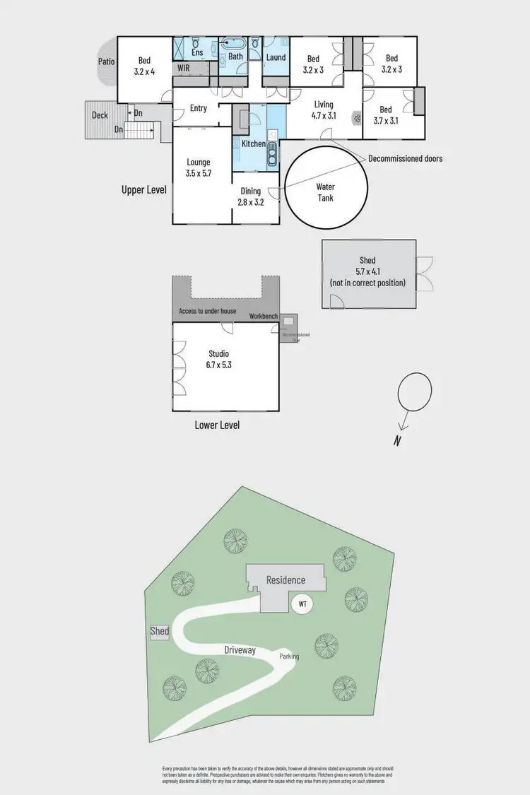 Floorplan of Homely house listing, 600 Basin-Olinda Road, Olinda VIC 3788