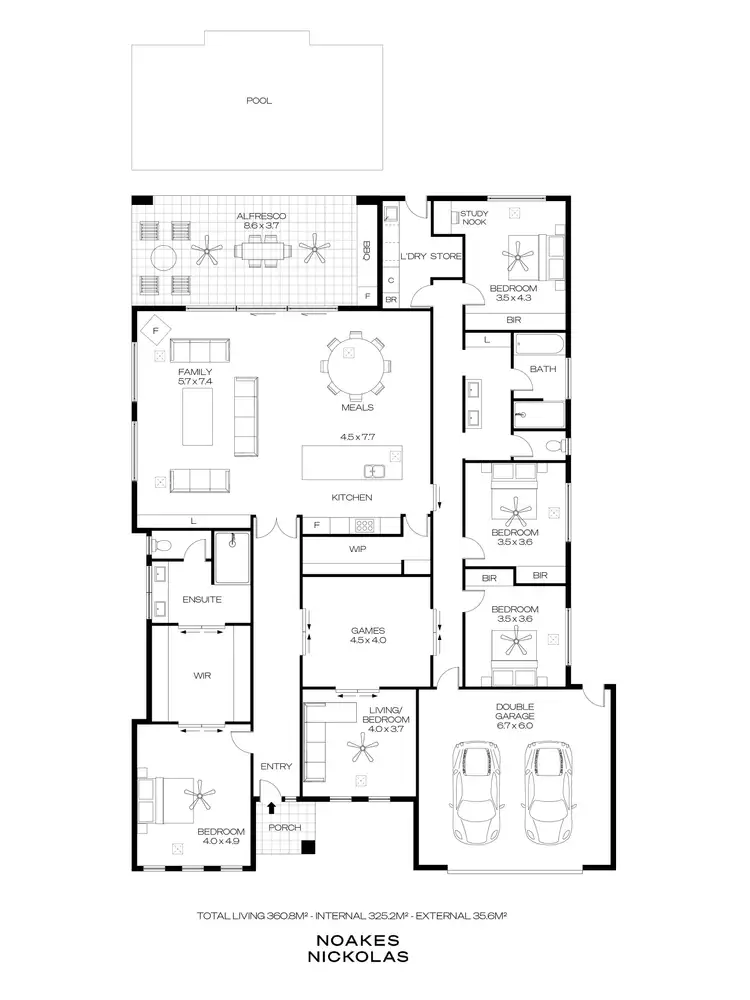 Floorplan of Homely house listing, 31 Hardy Avenue, Glengowrie SA 5044