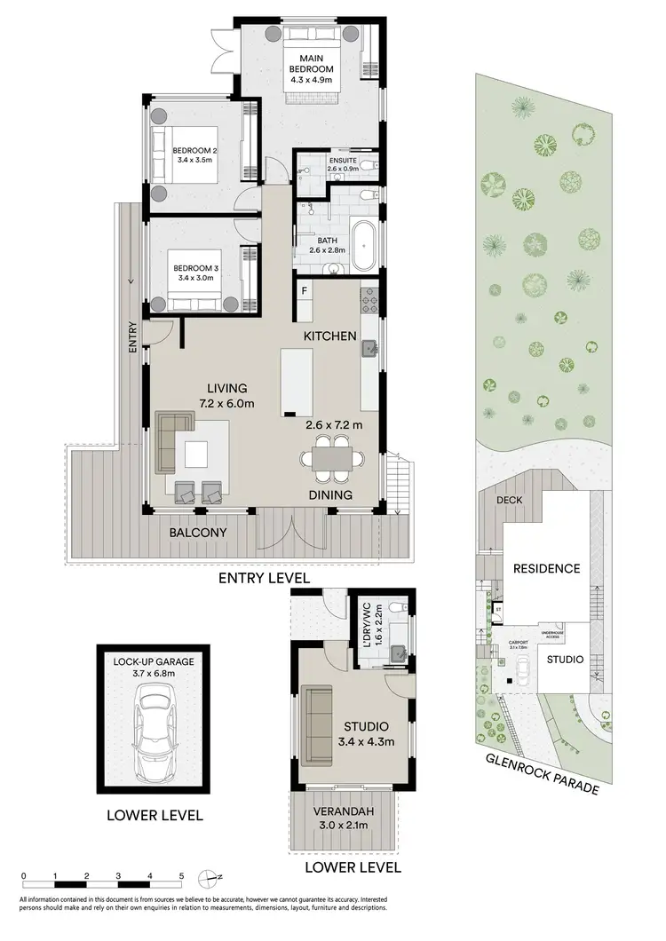Floorplan of Homely house listing, 306 Glenrock Parade, Tascott NSW 2250