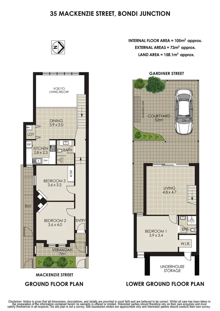 Floorplan of Homely house listing, 35 MacKenzie Street, Bondi Junction NSW 2022