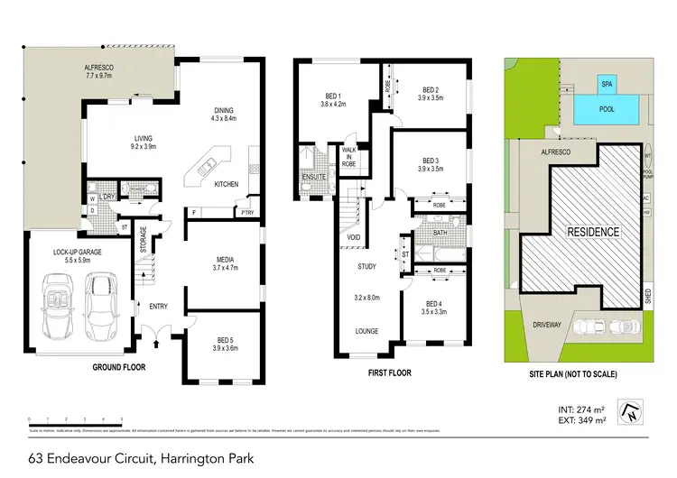Floorplan of Homely house listing, 63 Endeavour Circuit, Harrington Park NSW 2567