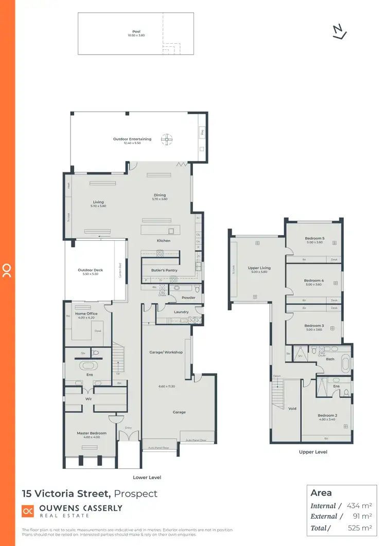 Floorplan of Homely house listing, 15 Victoria Street, Prospect SA 5082