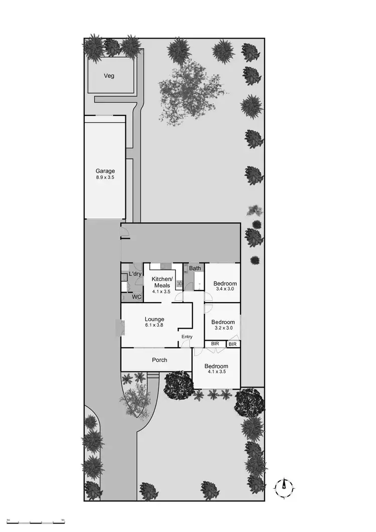 Floorplan of Homely house listing, 9 Oleanda Crescent, Nunawading VIC 3131