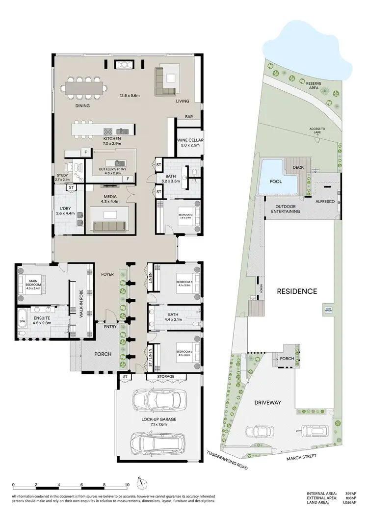 Floorplan of Homely house listing, 422 Tuggerawong Road, Tuggerawong NSW 2259