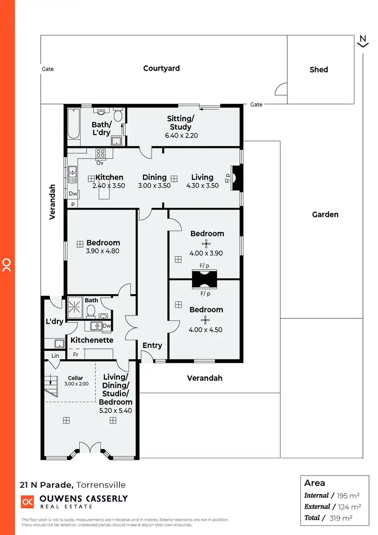 Floorplan of Homely house listing, 21 North Parade, Torrensville SA 5031