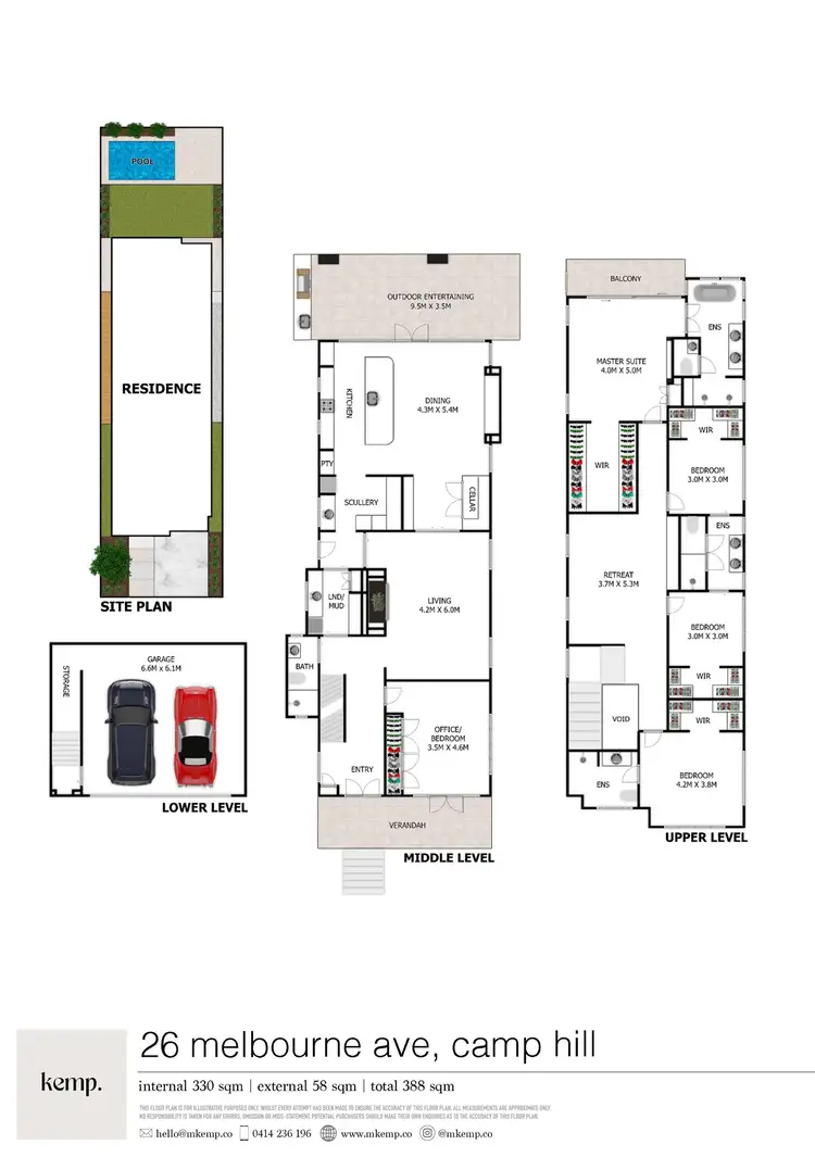Floorplan of Homely house listing, 26 Melbourne Avenue, Camp Hill QLD 4152
