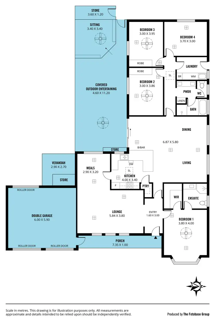 Floorplan of Homely house listing, 11 Emelia Jane Close, Woodcroft SA 5162