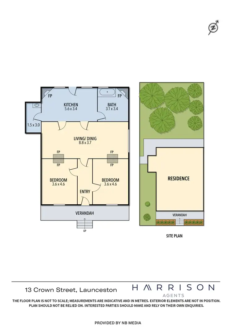 Floorplan of Homely house listing, 13 Crown Street, Launceston TAS 7250