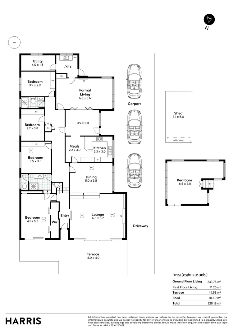 Floorplan of Homely house listing, 20 Bonvue Avenue, Beaumont SA 5066