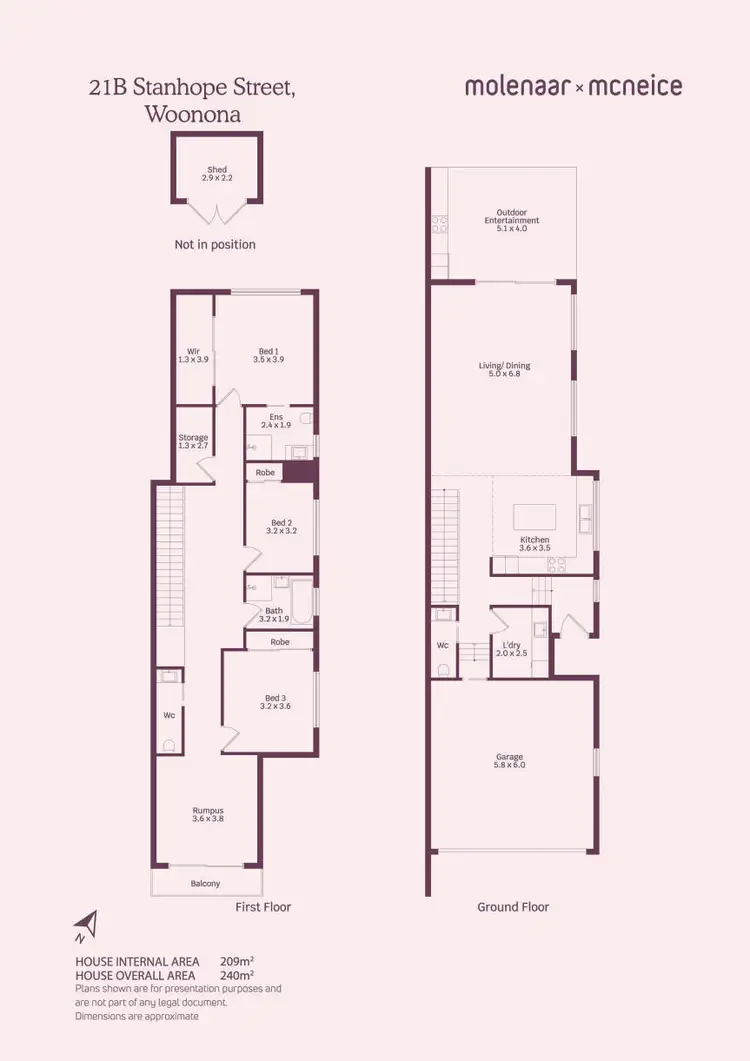 Floorplan of Homely house listing, 21B Stanhope Street, Woonona NSW 2517