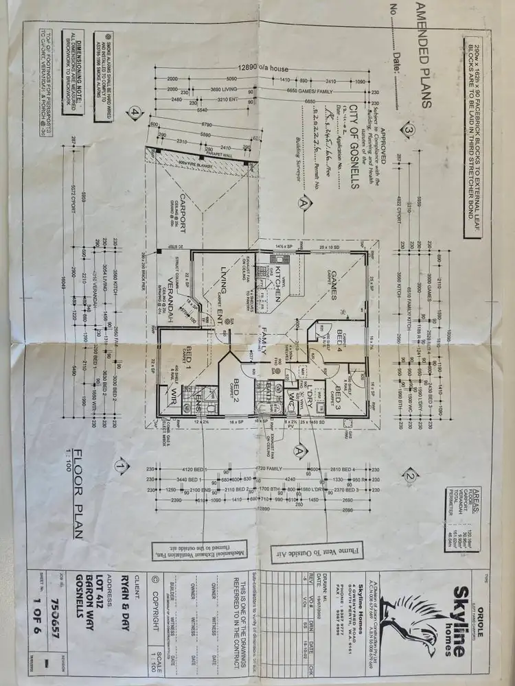 Floorplan of Homely house listing, 39 Baron Way, Gosnells WA 6110